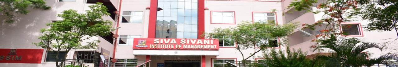 Siva Sivani Institute of Management Banner