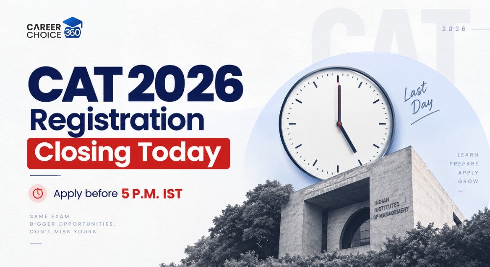 CAT 2026 Registration Closing Today image